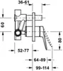 Duravit Fertigmontageset Wave UP-WA.-EHM, Umst m aut. Produktbild-Vorschau 5