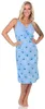 Damen Nachthemd Sleepshirt Nachtwäsche ohne Ärmel; Produktbild-Vorschau 1