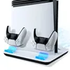 Support vertical pour PS5 avec ventilateur et station de Voir les images du produit 1