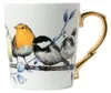 Heinen Delfts Blauw – Becher Bosvogels Gold – Bild 1 Anteprima dell’immagine prodotto
