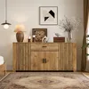 Merax Sideboard mit 4 Türen und 1 Schublade, Produktbild-Vorschau 2