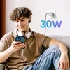 Caricabatterie rapido Ugreen Nexode Mini, GaN USB-C, 30 W, Anteprima dell’immagine prodotto 6