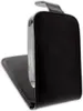 A black flip cover case for a medical device, shown partially open. Anteprima dell’immagine prodotto