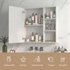 INONEFT Spiegelschrank Bad LED mit 3-Farben-Beleuchtung und Produktbild-Vorschau 8