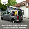 040 Parts single Molle Board for VW T5 T6 T6.1 California - Náhľad obrázku produktu 6