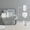 Smart home heating control devices arranged in a lifestyle setting with a couch and rug. Náhľad obrázku produktu