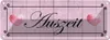 vianmo Blechschild 10x27 cm Auszeit Herzen rosa Dekoration Produktbild-Vorschau 1