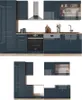Ligne de cuisine Vicco Fame-Line bleu foncé brillant/chêne Voir les images du produit 6