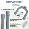 Ablaufschlauch 300cm Ø19/22 mit Verbinder Endstück 2 Produktbild-Vorschau 2