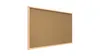 Bacheca in sughero 80x40 cm cornice in legno NATURALE Anteprima dell’immagine prodotto 13