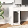 vidaXL Počítačová skříň se zásuvkou bílá 35x45x77 cm Náhled obrázku produktu 3