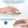 Souris sans fil, LED Rechargeable Silencieux mince souris Voir les images du produit 3