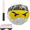 Relaxdays Pinata Ninja, con bastone e maschera, pinata per Anteprima dell’immagine prodotto 1