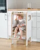 Zabudowany Kitchen Helper dla Dzieci Biały Pomocnik Podgląd zdjęcia produktu 4