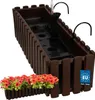 KOTARBAU® Blumenkasten Balkon Blumentopf Selbstbewässernd Produktbild-Vorschau 1