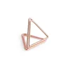 Tischkartenhalter Dreieck 2,3cm Metall rosegold, 10 Stück Produktbild-Vorschau 6