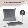 Lycce Kissenbezüge FUNDA 50x50 Retro Samt Kissenbezug Produktbild-Vorschau 4