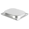A stainless steel food pan. Produktbild-Vorschau