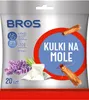 Bros Lavendel Mottenkugeln 20 Stück Wirksamer Schutz gegen Produktbild-Vorschau 3