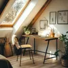Biurko male proste olcha loft 100x50x75 VB4A Begryf Podgląd zdjęcia produktu 6