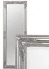 Eleganter Barock Spiegel BESSA 140x50cm silber-antik Produktbild-Vorschau 1