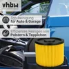 vhbw Faltenfilter kompatibel mit Lidl Parkside PNTS 1500 Produktbild-Vorschau 5