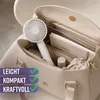 Akku Handventilator Weiß USB – Kompakter Mini Ventilator Produktbild-Vorschau 3