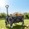 Carrello pieghevole Relaxdays, 100 kg, manico telescopico, Anteprima dell’immagine prodotto 2