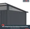 Rockford Gerätehaus Metall Geräteschuppen 232 x 254 cm Produktbild-Vorschau 4