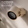 Stolní a nástěnný ventilátor, barva krémová, 5 rychlostí | Náhled obrázku produktu 7