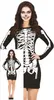 Skelett Kostüm Halloween Ball L Produktbild-Vorschau 4