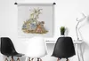MuchoWow® Wandteppich Wandbehang Tiger - Pflanzen - Baum Produktbild-Vorschau 3