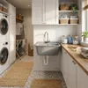 Granitan - Waschbecken - Ausgussbecken - 61x41x30 cm - Grau Produktbild-Vorschau 9