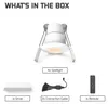 Ledvion Lot de 4 spot encastrable LED ø35mm IP65 3W Blanc Voir les images du produit 9