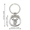Brüsseler Griffon, Griffon Bruxellois - Schlüsselanhänger Produktbild-Vorschau 2