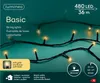 Lumineo Lichterkette BASIC 480 LED 36 m Soft Gold, Produktbild-Vorschau 6