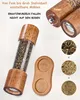 2 Salz- und Pfeffermühlen aus Holz, Gewürzmühle mit Produktbild-Vorschau 3