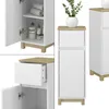 Midi skříňka Vicco Livia Bílá 30 x 80 cm se zásuvkou, Model Náhled obrázku produktu 5