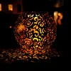 LED Solarleuchte, Dekorgeflecht-Kugel, Höhe 54 cm Produktbild-Vorschau 5