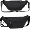 EDIBAZZAR | Damen Herren Hüfttasche Bauchtasche Schwarz Produktbild-Vorschau 1