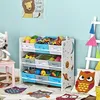 Regał na książki Valora Toy GKR33WT - Kompaktowy i zabawny Podgląd zdjęcia produktu 6