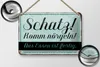 Blechschild Spruch 18x12cm Schatz komm nörgeln Essen fertig Produktbild-Vorschau 2