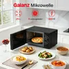 Galanz Standmikrowelle 25 Liter Schwarz, 900 Watt Produktbild-Vorschau 3