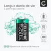 CELLONIC : Pile NiMH 9V / E, bloc de piles pour Voir les images du produit 3