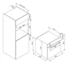 htech Einbaubackofen WB1300 Garraumvolumen 69 Liter Produktbild-Vorschau 2