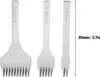 Jeu d'outils de poinçonnage en acier blanc avec 2/5/10 Voir les images du produit 8