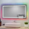 AICA Badspiegel mit RGB-Beleuchtung 100x90cm Beschlagfrei 3 Produktbild-Vorschau 3