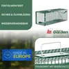 ITA Lebendfalle 5002 90x30x30 cm - Wetterfeste & Produktbild-Vorschau 4
