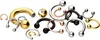 Ohrpiercing, Nasenpiercing, Septum Piercing Chirurgenstahl Produktbild-Vorschau 2