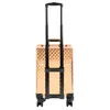 Kosmetikkoffer auf Rollen Aluminium Rose Gold 40L Make-up Produktbild-Vorschau 4